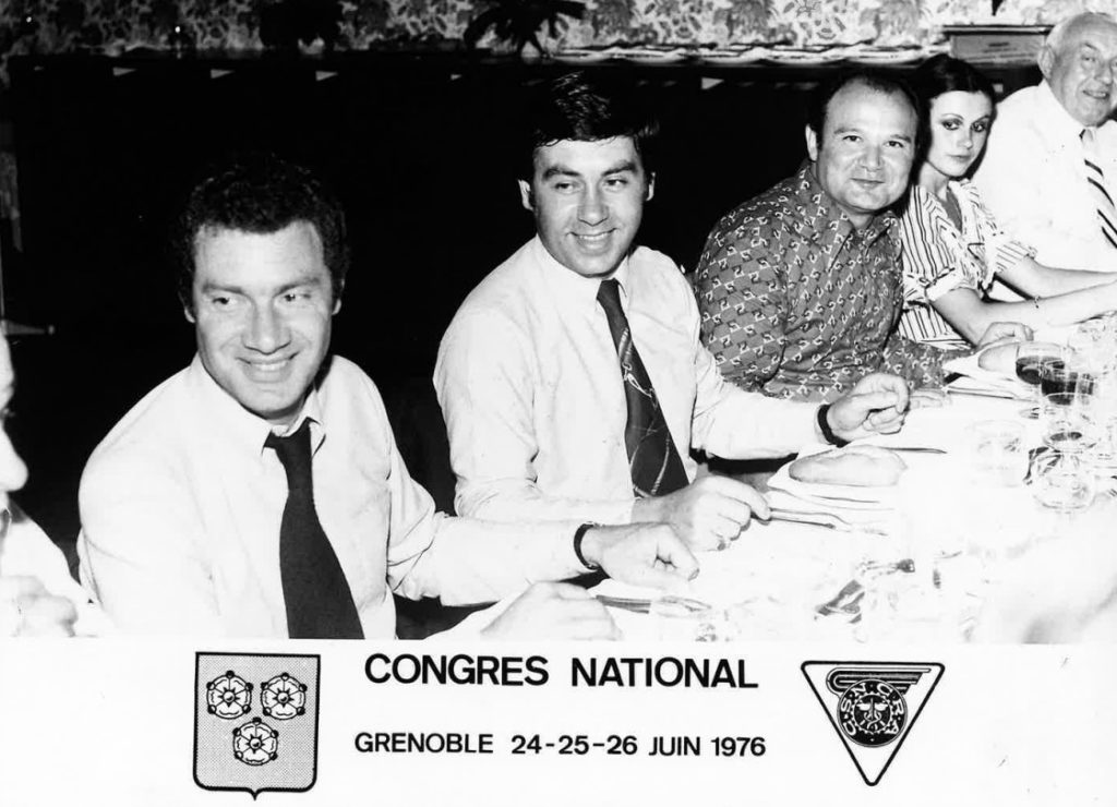 Congrès de la CNSCRA - Automobile. De g.  D.: Claude Genot, Patrick Guibaud
