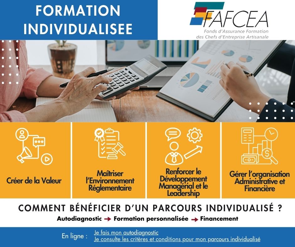 Lancement du Dispositif des Parcours Individualisés de Formation du FAFCEA : Une Nouvelle Opportunité pour les Artisans