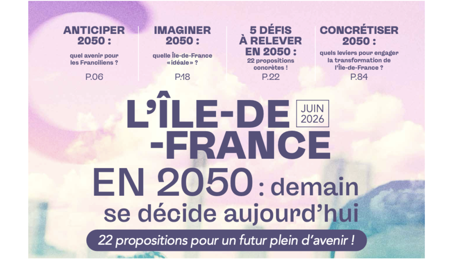 Île-de-France 2050 : « demain se décide aujourd&rsquo;hui » — le CESER livre sa feuille de route